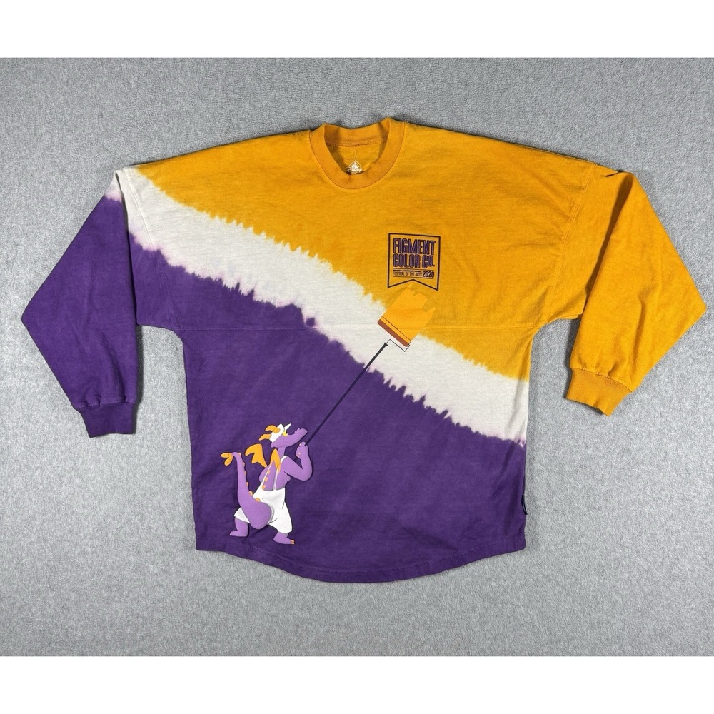 Disney Parks Figment Spirit Jersey Festival of the Arts 2020 Color Block XS